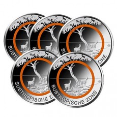 Alemanha 5€  Zona SubTropical 5 letras de 2018